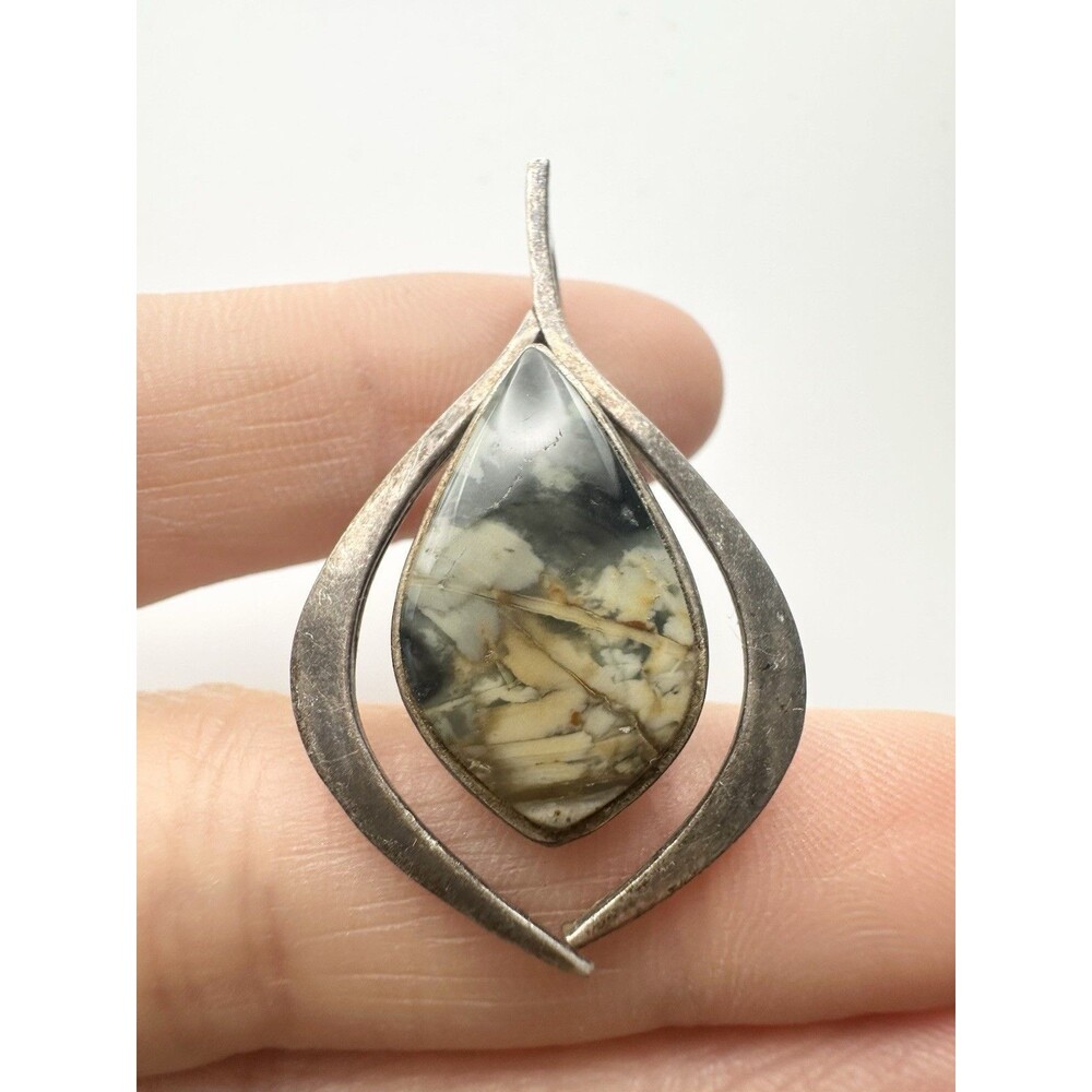 Handmade Sterling Silver Gemstone Artisan Jewelry Pendant